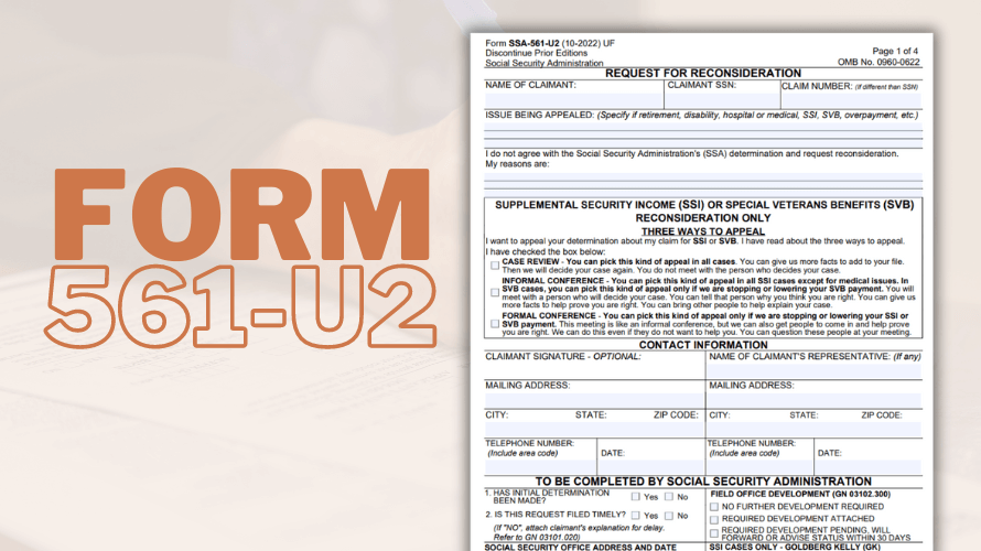 Ssa 561 U2 Fillable Form Get Pdf To File Online And Instructions 7643